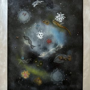 Microcosm in Space and Time, 20" x 16"